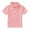 Pink, variant on Toddler Boys Girls Short Sleeve Summer Casual Solid Gentleman Tops Holiday Shirts T Shirt Classic Fit Tees for Boys