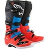 Alpinestars Tech 7 MX Boots Red/Gray/Black (Red, 11)
