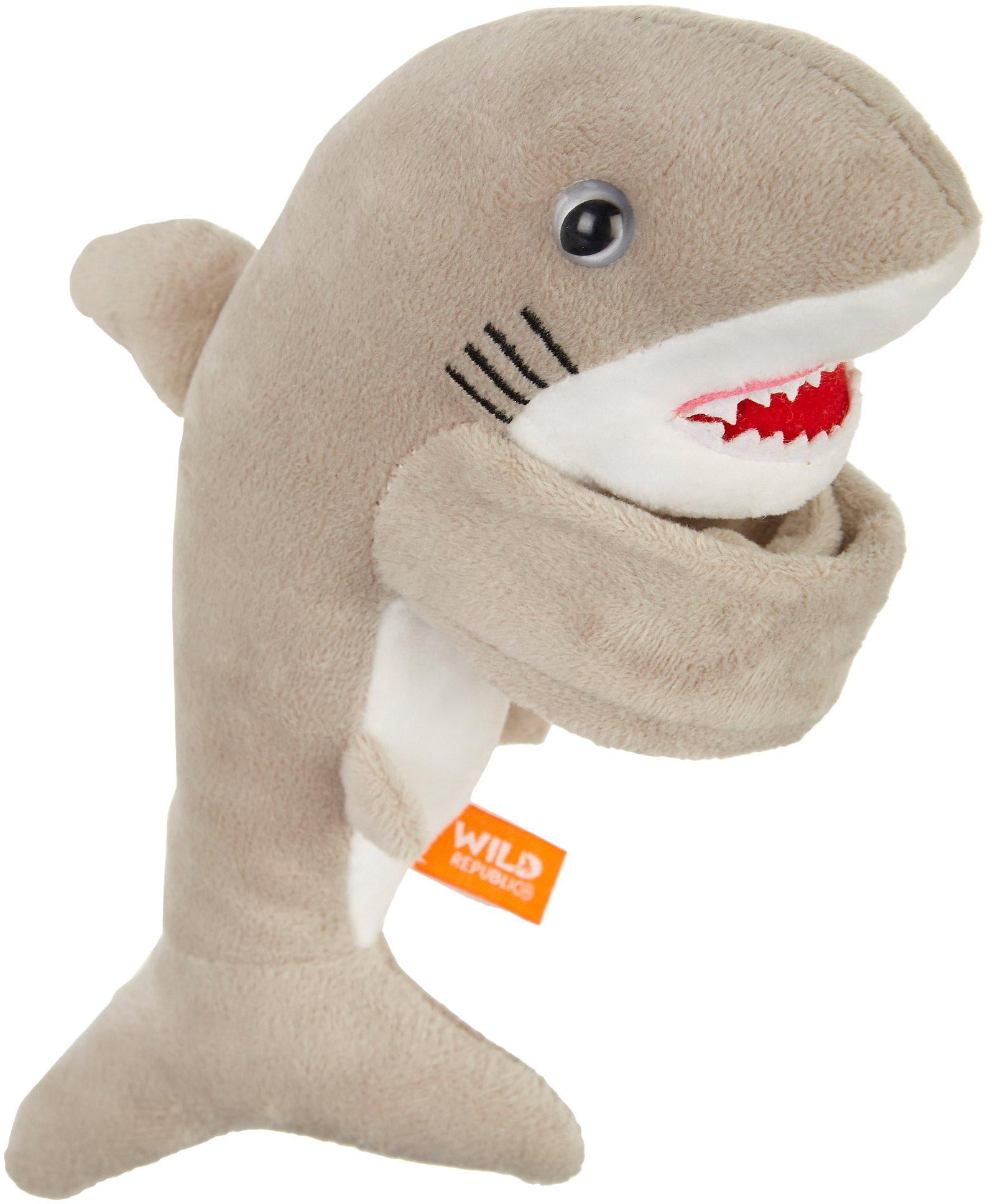 Great White Shark Hugger Slap Bracelet Animal - Stuffed Animal by Wild  Republic 