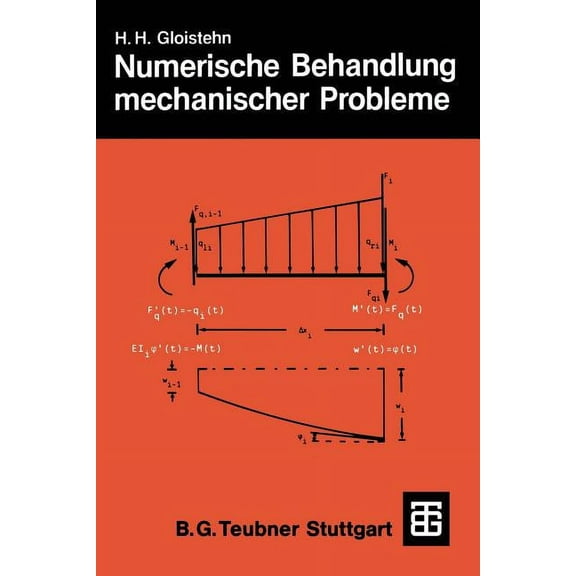 Teubner StudienbÃ¼cher Mechanik Numerische Behandlung Mechanischer Probleme Mit Basic-Programmen, (Paperback)