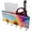 Multicolor 1, variant on PhooArto Key Holder for Wall Decorative with 5 Key Hooks, Colorful Butterfly Art Holders Wall Mount Organizer with Mail Key Rack, Self Adhesive