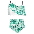 thumbnail image 4 of Traje de Baño para las Mujeres Traje de Baño Dividido de Eslinga, Trajes de Baño de Torso Largo para las Mujeres, 4 of 5