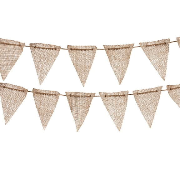 Love, Laugh, Craft Brown Party Banners, 15 Count 0.12" x 6"