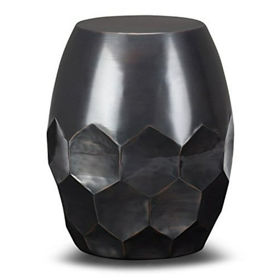 Metal Accent Table - Modern Side Table, End Table, Bedside Table - Fully Assembled Contemporary Design