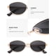 thumbnail image 4 of Gafas de Sol SOJOS a la Moda Ovaladas Redondas Polarizadas SJ1255 Oro/Gris, 4 of 5