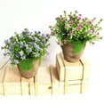 thumbnail image 2 of Plantas artificiales Planta simulada Bonsai decorativo Flor de plástico para la decoración del hogar (Púrpura), 2 of 5