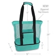 thumbnail image 3 of Dicasser Mesh Beach Bag Large Capacity Tote Bag Beach Gear Beach Essentials Bag Pool Bag for Women, 3 of 6
