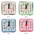 thumbnail image 2 of Small Clock Desk Battery Powered Quartz Alarm Clock Home Bedroom Kids Room Bedside Clock, 2 of 8