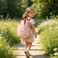 thumbnail image 5 of JWZZYD Lightweight Mini Backpack, Color Block Mini Drawstring Kiddo Backpack, Casual Daypack With Side Pockets, Small Waterproof Nylon School Bag For Outdoor Picnic Travel(E, 1 Pack), 5 of 6