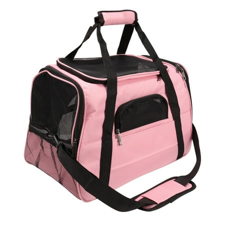 Pet Dog Hand Bag Carrier For Dogs Portable Puppy Straddle Packs Shoulder Bag  Perfect for Indoor/Outdoor Use with 3 Open Doors