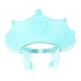 thumbnail image 1 of Gorros de baño de TPE para baby shower, gorro con visera para champú para niños y niñas. Azul, 1 of 9