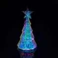 thumbnail image 4 of Colorful Light-Up Christmas Tree - Creative Desktop Ornament for Christmas Decoration, Adds Vibrant Glow to Office, Home & Holiday Display Spaces, White, 15in/38cm, 4 of 6