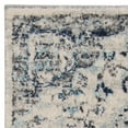thumbnail image 5 of SAFAVIEH Madison Louise Overdyed Floral Runner Rug, Ivory/Navy, 2' x 8', 5 of 7