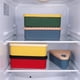 thumbnail image 4 of Recipientes de vidrio para refrigerios, bolsas de silicona reutilizables para el congelador, bolsas de almacenamiento, recipientes grandes de metal para la preparación de comidas, juego de, 4 of 8