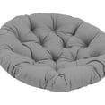 thumbnail image 2 of SLGHLSAHG Papasan Chair Cushion 20inch Egg Chair Cushion (Only Cushion) Multifunctional Garden Chair Mat for Rocking Chair Seats Sturdy, Dark Gray A28462, 2 of 7