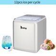 thumbnail image 6 of ZOKOP 120V 150W 44Lbs/20Kg/24H Ice Maker ABS Transparent Cover/Display Commercial/Home Silver, 6 of 19