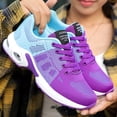thumbnail image 4 of Calzado Deportivo Talla Calzado para Correr Nuevo Calzado Con Colchón Aire Calzado Deportivo Informal Con Suela Blanda (azul Y Morado 40) Haga Un Pedido Y Resalte El Sello Del Empaque La Bolsa., 4 of 9