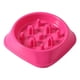 thumbnail image 2 of Cuenco para perros de alimentación , para detener la hinchazón, Rosado Yuyangstore Comedero lento para perros, 2 of 6