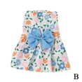 thumbnail image 1 of Robe Florale pour Chien Respirante avec Nœud Design Chandail Costumes Robe pour Animaux C9T9, 1 of 9
