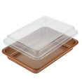 thumbnail image 5 of Ayesha Bakeware Nonstick Baking Pan Set, Copper, 5-Piece, 5 of 10