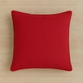 thumbnail image 3 of Fennco Styles Loop Tufted Snowflake Christmas Filled Throw Pillow – 17" X 17" Festive Red Cushion Cover for Winter Holiday Décor, Sofa, Couch, or Bed, 3 of 7