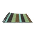 thumbnail image 2 of Ahgly Company Indoor Rectangle Abstract Light Blue Modern Area Rugs, 4' x 6', 2 of 4