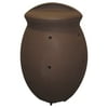 Algreen Terra Composter with Locking Lid, Dark Brown