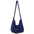 thumbnail image 1 of Bolsos Hombro Lona Gran Capacidad Bolso para Mujeres Y Hombres (azul Oscuro), 1 of 9
