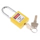 thumbnail image 5 of Candado de bloqueo de seguridad shamjiam de Metal acero Inoxidable Resistente a Corrosión y Temperatura 25 mm Amarillo, 5 of 8