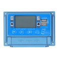 thumbnail image 1 of Contrôleur de charge solaire MPPT 12 V 24 V 36 V 48 V 60 V, régulateur de panneau photovoltaïque à double port USB auto-adaptatif avec Bluetooth 60 A, 1 of 4