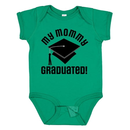 

Inktastic My Mommy Graduated College Graduate Gift Baby Boy or Baby Girl Bodysuit