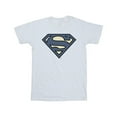 thumbnail image 1 of DC Comics T-Shirt en Coton pour Filles Superman à Logo Bleu Indigo, 1 of 3