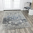 thumbnail image 7 of Swagger 7'10" x 10'10" Oriental Distress Taupe/Blue/Medium Blue/Dk Blue Rug, 7 of 7