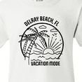 thumbnail image 4 of Inktastic Summer Vacation Mode Delray Beach Florida Youth T-Shirt, 4 of 5