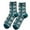 N, variant on qolati Crew Socks for Women Vintage Embroidered Floral Ankle Casual Sock Teen Grils Cute Breathable Daily Soft Above Ankle Socks