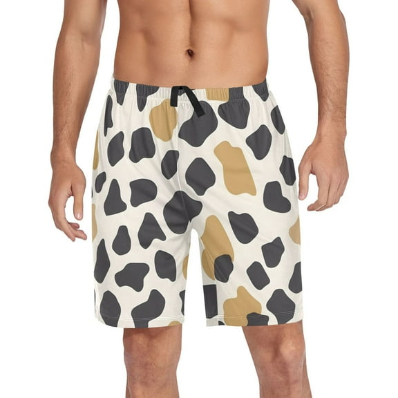 joogoo Mens Swim Trunks Graffiti Black Beach Shorts Drawstring Elastic Waist Swimwear Bathing Suits L