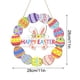 thumbnail image 3 of Decoraciones de Pascua, adornos de Pascua, regalos de Pascua, decoración de Pascua, colgante de puerta, porche delantero festivo, colgante de corona de Pascua de madera, colgante de puerta, 3 of 8