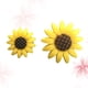 thumbnail image 3 of GOOHOCHY 2PCS Clip de perfume de coche con forma de girasol Difusor de aromaterapia de goma creativa Adorno de adorno interior automático para decoración (1PC grande, 1PC pequeño), 3 of 8