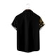 thumbnail image 5 of Camisas s Para Hombre Manga Larga Camisa de manga corta con estampado digital 3d de ocio de tendencia de moda de playa de turismo de vacaciones de verano para hombres (Black, XS), 5 of 7