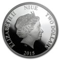 thumbnail image 2 of 2015 Niue 1 oz Silver Bengal Tiger Proof, 2 of 3