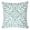 Mint, variant on Kelsey Yellow Abstract Polyester 18 in. x 18 in. Throw Pillow