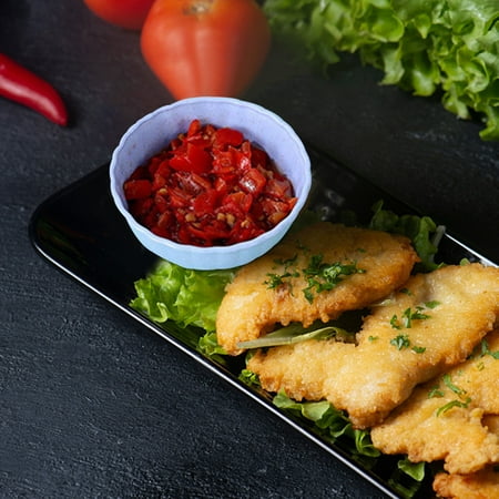 

Moocorvic Clearance Mini Seasoning Plate Soy Dish With Handles For Ketchup Condiment Snack