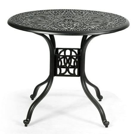 Ul Li Convenient To Clean And Maintain With Waterproof Surface Suitable For Patio Poolside Backyard Other Places Simply Assembly Is Required Clear Instructions Canada Ul Li Convenient To Clean And Maintain, 36 Inch Round Patio Table