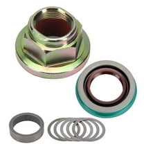 Speedway Motors Viton Seal and Solid Spacer Shim Kit, Fits Ford 9 Inch, Includes Pinion Nut, Viton Pinion Seal, and Solid Pinion Bearing Spacer Kit with Shims