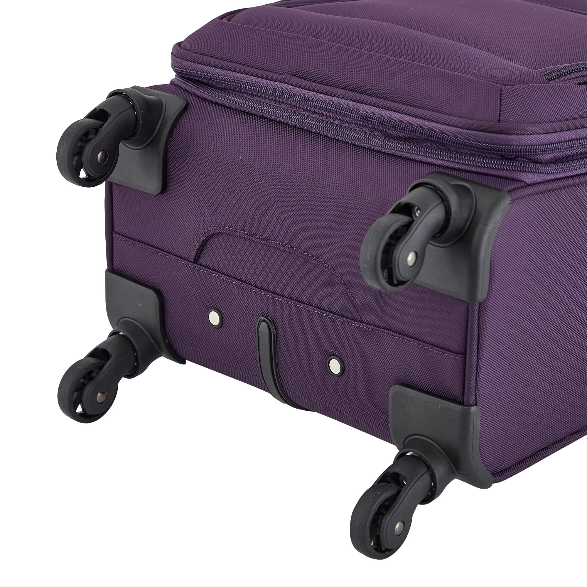 Protege Arendale 20" Softside Expandable Rolling Spinner Carry-On Luggage, Purple