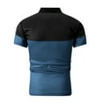 thumbnail image 4 of Mens Shirts Gifts for Men Charming Men's Shirt Super Light Short Sleeve Casual Men's Wear Blue Cotton Blend XL, 4 of 4