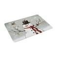 thumbnail image 1 of yuksok Carpet Anti Skid Festive Santa Claus Elk Rectangular Reusable for Bedroom Living I, 1 of 7
