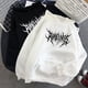 thumbnail image 2 of Sudadera de manga larga con capucha para mujer, ropa de calle informal con letras Punk de talla grande, Estilo Vintage, Ulzzang, gótico, de invierno, 2 of 5