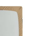 thumbnail image 2 of Ambesonne Modern Fitted Sheet, Circle with Women Image, Twin Size, Sand Brown Seal Brown, 2 of 2