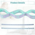 thumbnail image 7 of Unique Bargains Yoga Stretching Band Yoga Stretch Strap with 9 Loops Elastic Exercise Band Expandable Strap Purple, 7 of 7